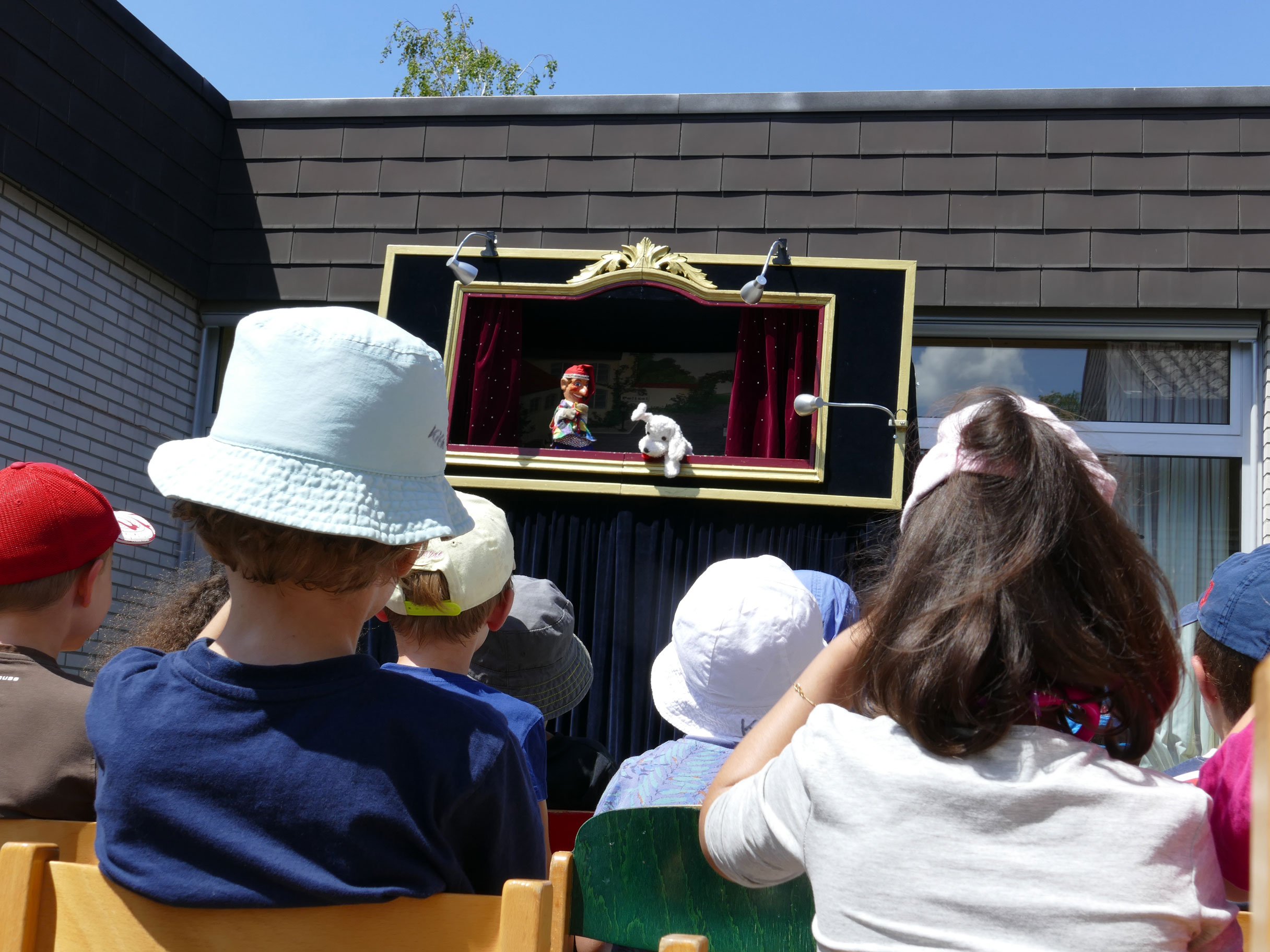 Das Tri Tra Puppentheater in der Kita Am Alten Waldsee